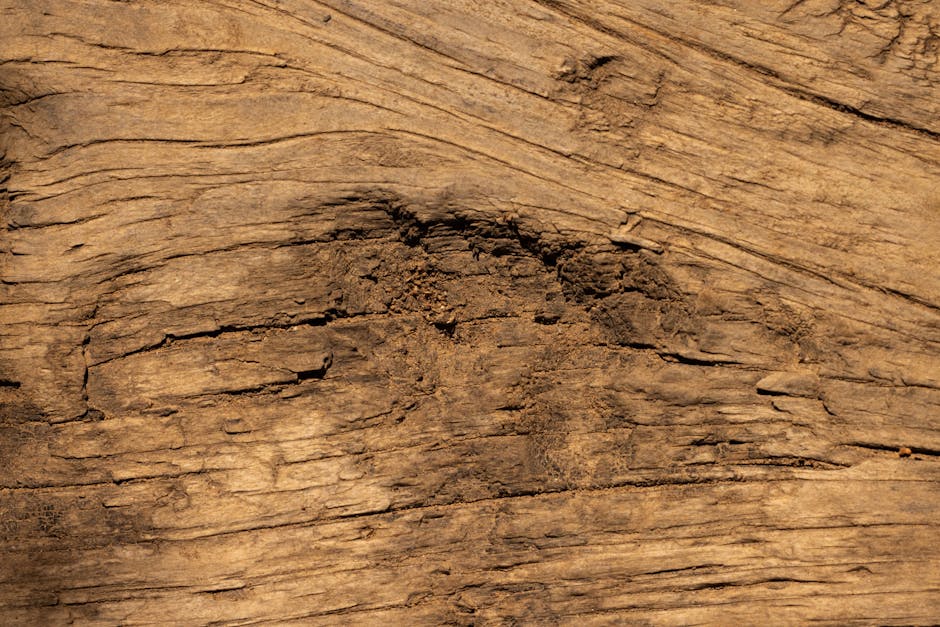 Close up of rich wood grain on a custom table