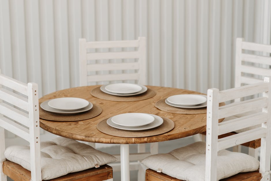 Beautiful custom wood dining table